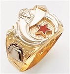 Masonic Shrine Ring Macoy Publishing Masonic Supply 3267SBL