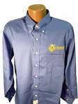Masonic Blue Lodge Long Sleeve Oxford Shirt