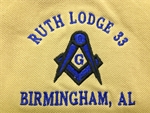 Catawba Lodge  248 Masonic Golf Shirt