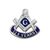 Masonic 25 Year Lapel Button