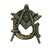 Masonic Lapel Pin S&C&G All Seeing Eye