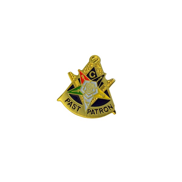 OES Past Patron Lapel Button