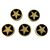 Eastern Star Button Covers - Set of 5