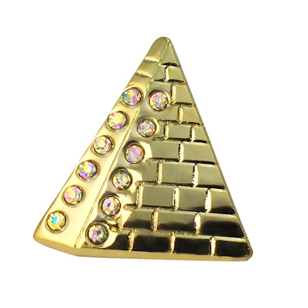 Pyramid Fez Pin