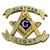 Masonic Further Light Lapel Pin