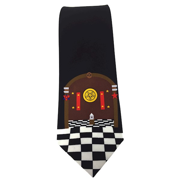 Masonic Tie - King Solomon's Temple