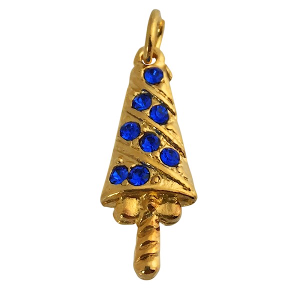 OES Adah Charm goldtone