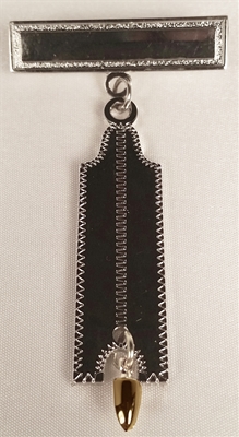 Masonic Traveling Jewel with Bar Pin Top