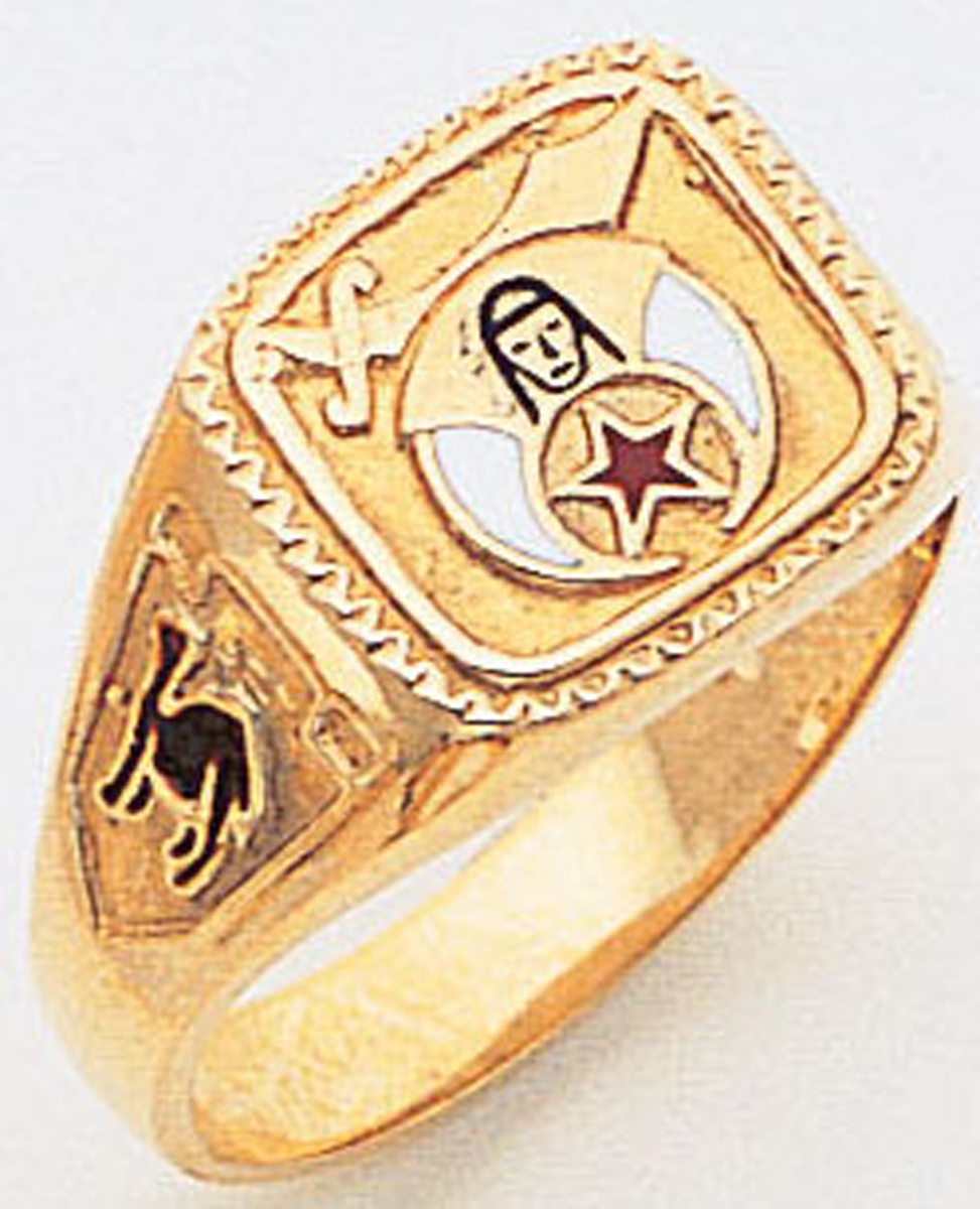 Masonic Shrine Ring Macoy Publishing Masonic Supply 3275