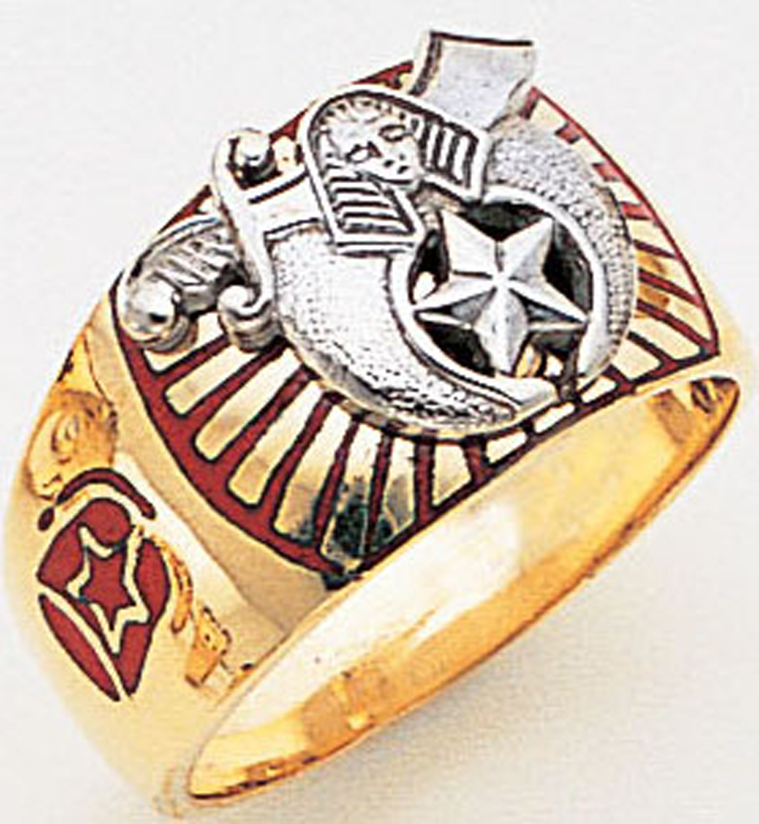 Masonic Shrine Ring Macoy Publishing Masonic Supply 3282