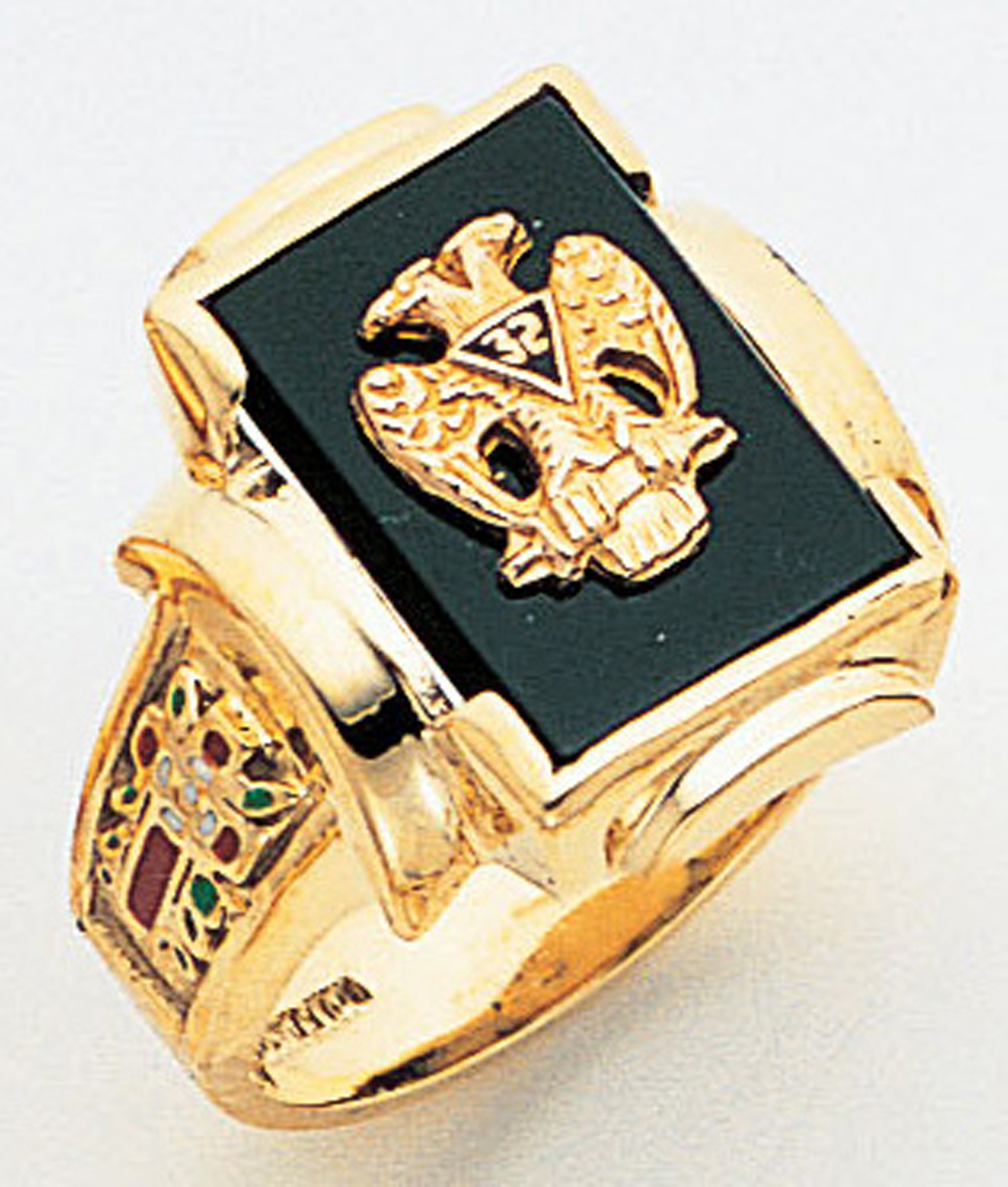 Masonic 32 Degree Scottish Rite Ring Macoy Publishing Masonic Supply 3420