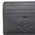 Masonic RFID Slim Leather Wallet