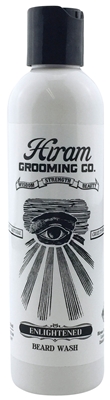 Hiram enlightened beard wash