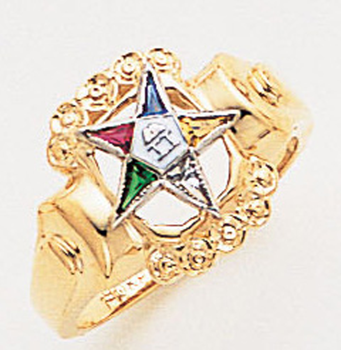 Order of the Eastern Star Ring Macoy Publishing Masonic Supply 8849