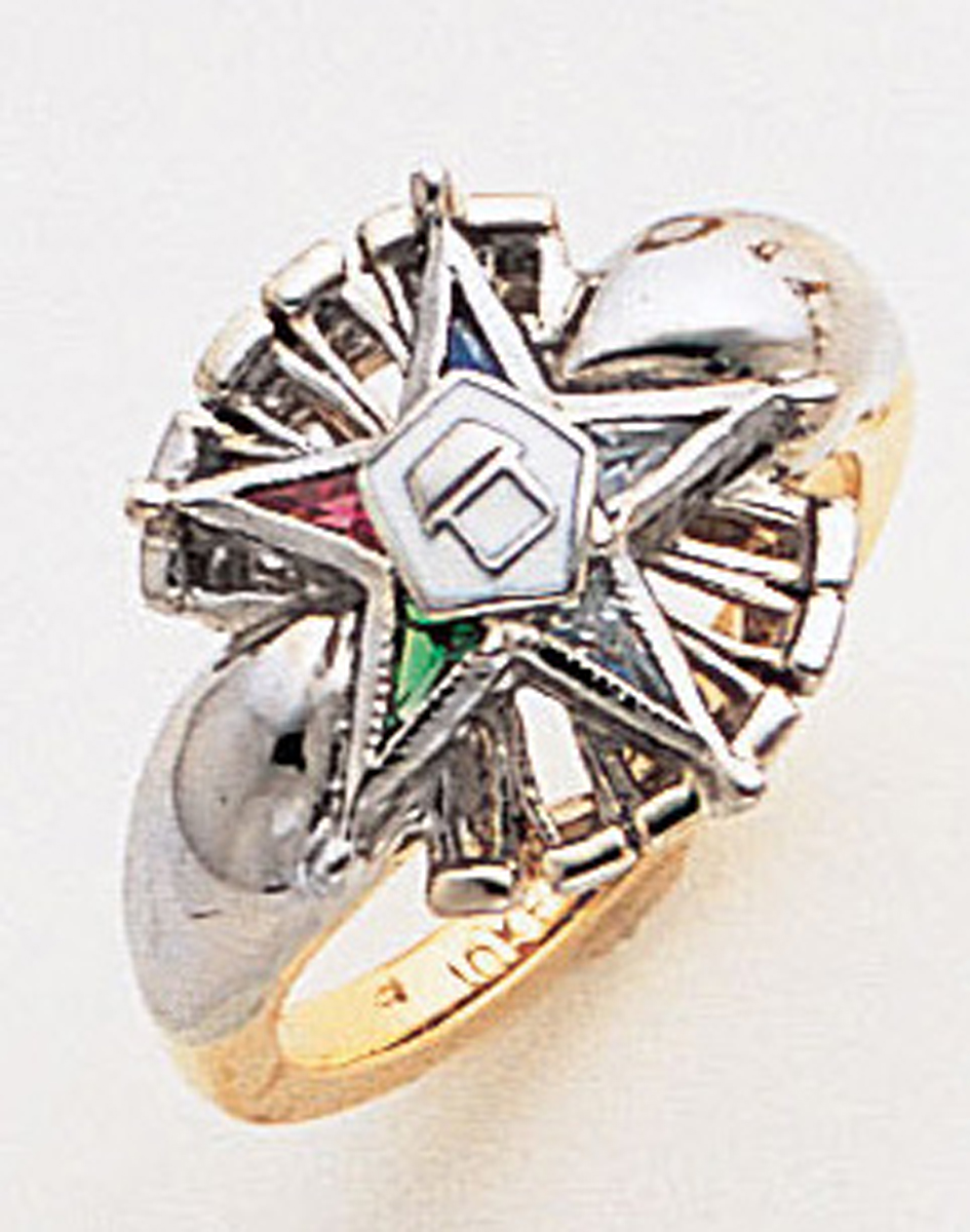 Order of the Eastern Star Ring Macoy Publishing Masonic Supply 8854