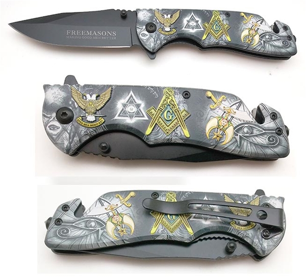 Masonic pocket knife