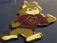 Kansas State Wildcat Master Mason Pin